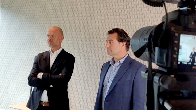 vincent zeebregts van fortinet en dennis couperus van microsoft